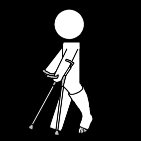 broken leg